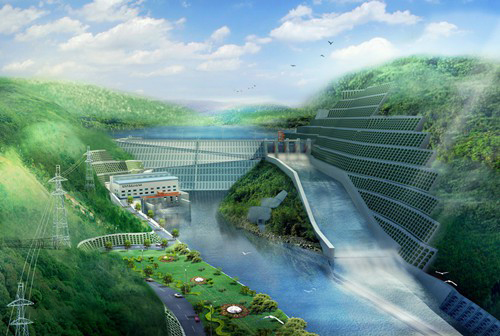 岳阳老挝南塔河1号水电站项目